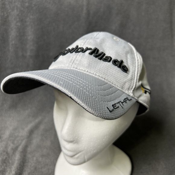 Taylormade Adjustable Golf Hat RBZ Lethal Gray Cap - Picture 1 of 8